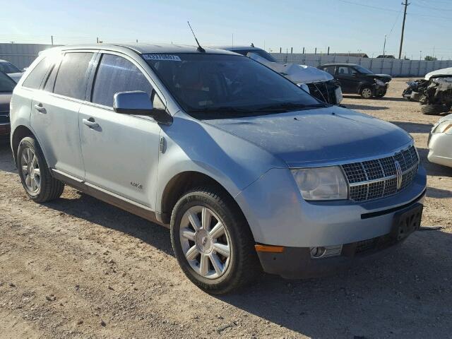 2LMDU68C98BJ12135 - 2008 LINCOLN MKX BLUE photo 1