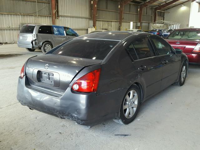 1N4BA41E66C825920 - 2006 NISSAN MAXIMA SE GRAY photo 4