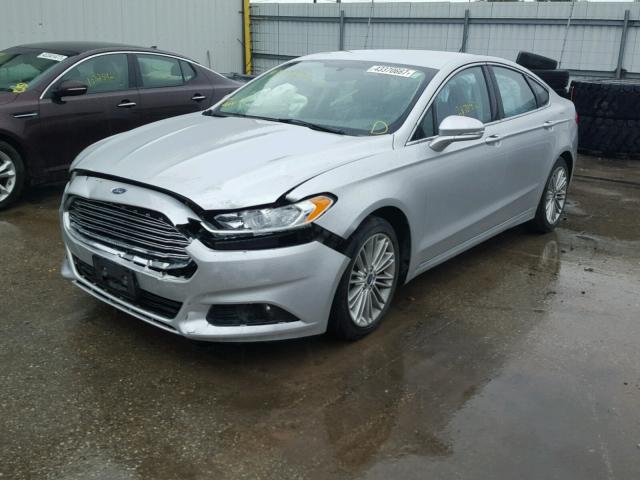 3FA6P0HR3DR361226 - 2013 FORD FUSION SE SILVER photo 2