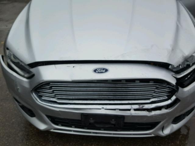 3FA6P0HR3DR361226 - 2013 FORD FUSION SE SILVER photo 7