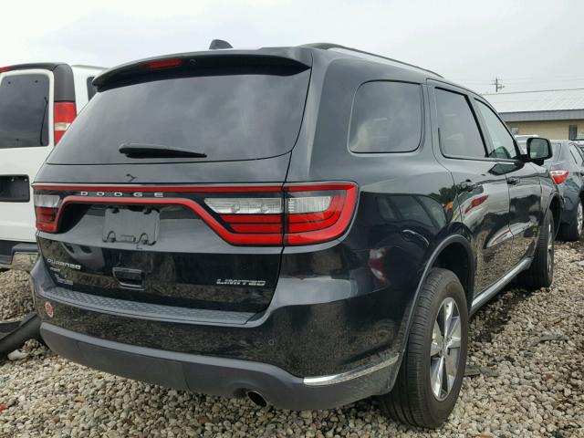 1C4RDJDG7GC424664 - 2016 DODGE DURANGO LI BLACK photo 4