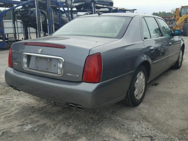 1G6KD54Y05U119972 - 2005 CADILLAC DEVILLE GRAY photo 4