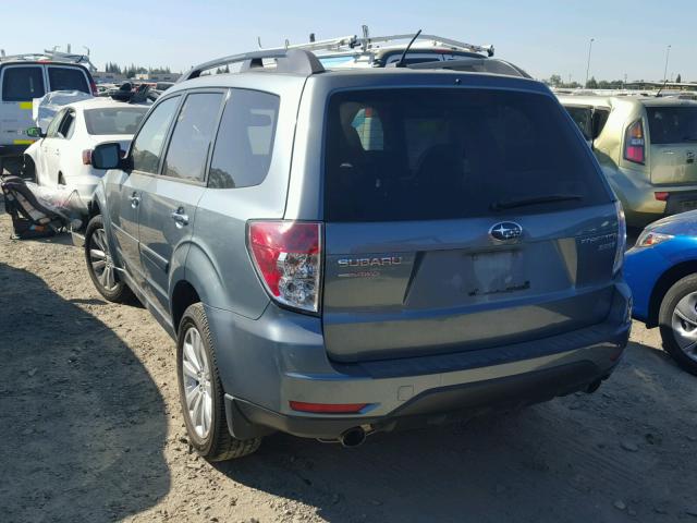 JF2SHAEC6DH423717 - 2013 SUBARU FORESTER L GREEN photo 3