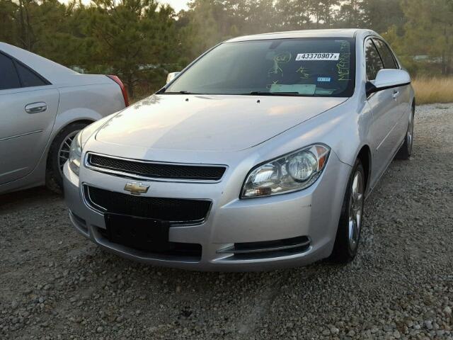 1G1ZH57B89F258547 - 2009 CHEVROLET MALIBU SILVER photo 2