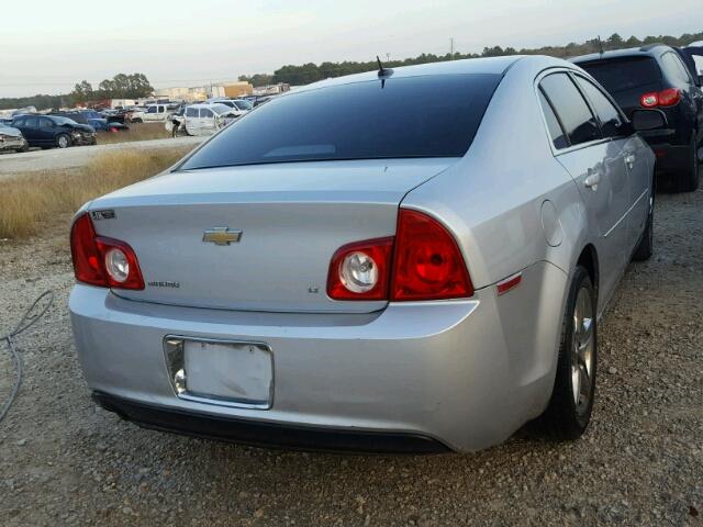 1G1ZH57B89F258547 - 2009 CHEVROLET MALIBU SILVER photo 4