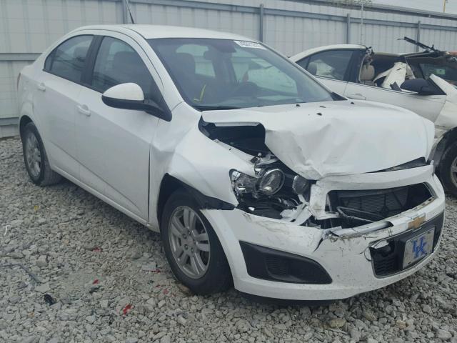 1G1JA5SH3C4214651 - 2012 CHEVROLET SONIC LS WHITE photo 1