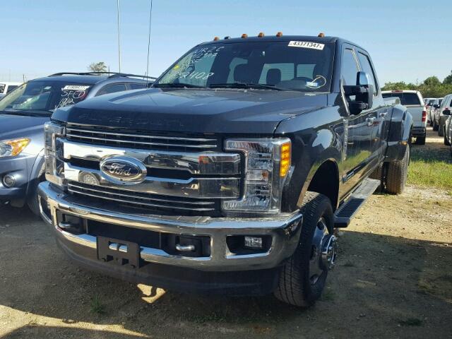 1FT8W3DT3HEB52408 - 2017 FORD F350 SUPER BLACK photo 2