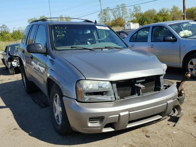 1GNDS13S362101634 - 2006 CHEVROLET TRAILBLAZE GRAY photo 1