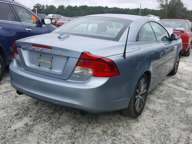 YV1672MCXCJ127417 - 2012 VOLVO C70 T5 BLUE photo 4