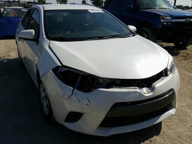 5YFBPRHE9FP307660 - 2015 TOYOTA COROLLA EC WHITE photo 1