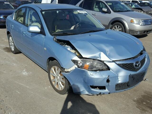 JM1BK12G471625024 - 2007 MAZDA 3 I BLUE photo 1