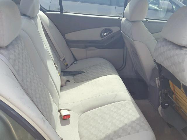 1G1ZT52865F111213 - 2005 CHEVROLET MALIBU LS Yaşıl foto 6