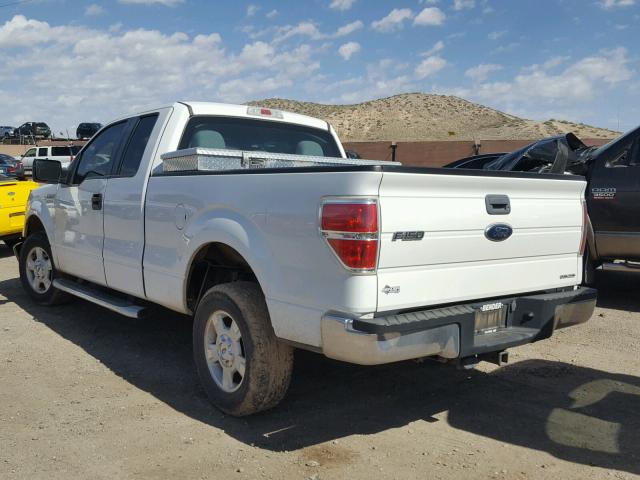 1FTEX1CMXBFA49244 - 2011 FORD F150 SUPER WHITE photo 3