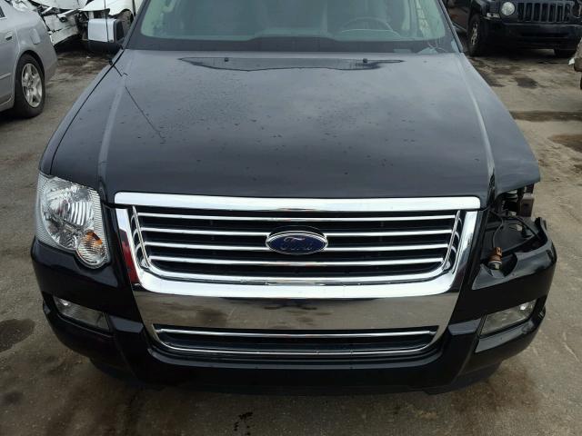 1FMEU65867UA61492 - 2007 FORD EXPLORER L BLACK photo 7