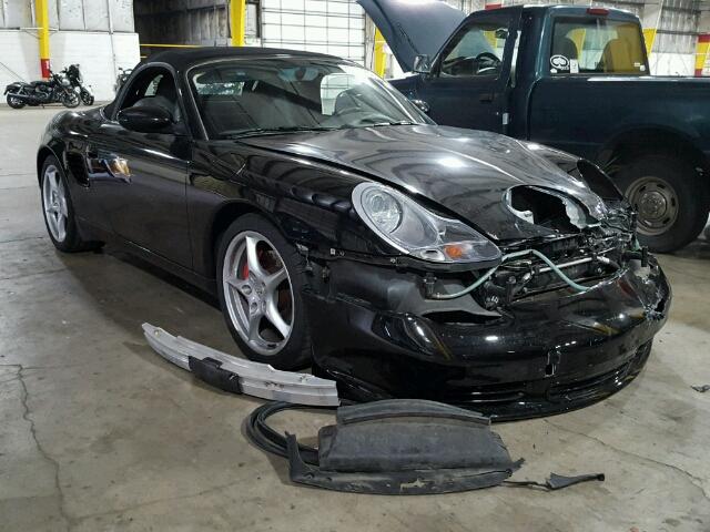 WP0CB29844S660211 - 2004 PORSCHE BOXSTER BLACK photo 1