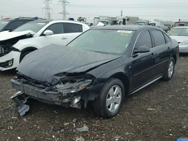 2G1WB5EK5A1167559 - 2010 CHEVROLET IMPALA 黑色 照片 2