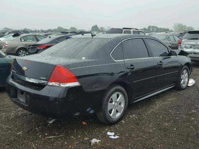 2G1WB5EK5A1167559 - 2010 CHEVROLET IMPALA 黑色 照片 4