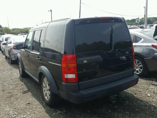 SALAD25416A360860 - 2006 LAND ROVER LR3 SE BLACK photo 3