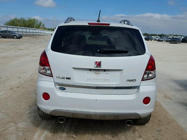 3GSDL73768S514423 - 2008 SATURN VUE XR WHITE photo 10