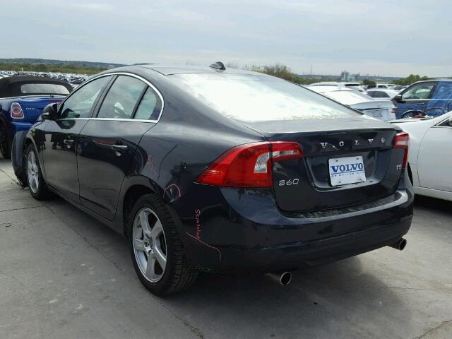 YV1612FS7D2182246 - 2013 VOLVO S60 T5 CHARCOAL photo 3