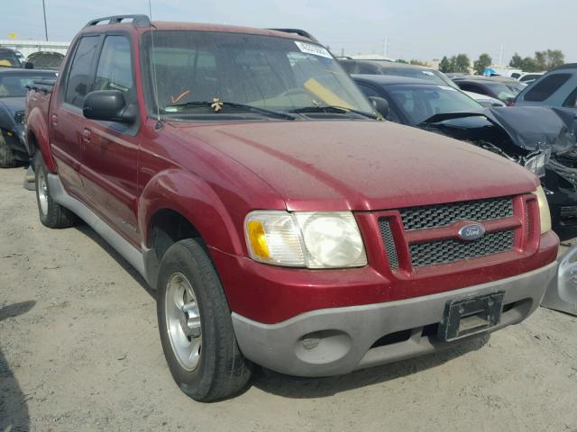 1FMZU67E12UD24534 - 2002 FORD EXPLORER S RED photo 1