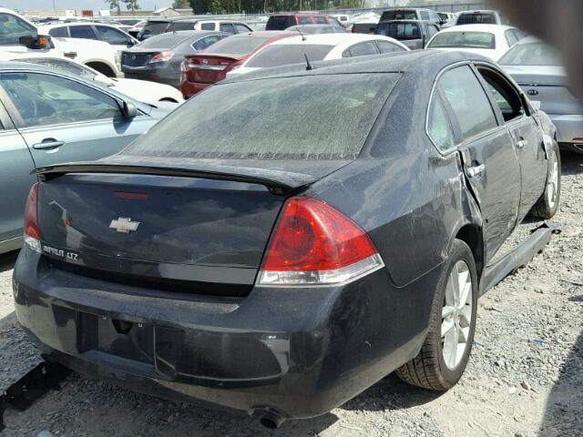 2G1WC5E36C1232007 - 2012 CHEVROLET IMPALA LTZ BLACK photo 4