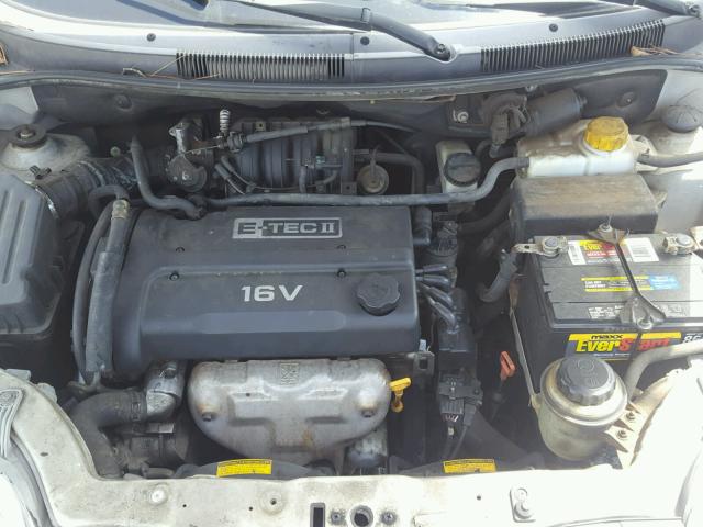 KL1TJ526X4B207134 - 2004 CHEVROLET AVEO LS WHITE photo 7