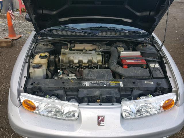 1G8ZH5282YZ227269 - 2000 SATURN SL1 SILVER photo 7