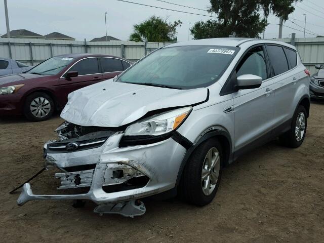 1FMCU0G95DUA02861 - 2013 FORD ESCAPE SILVER photo 2