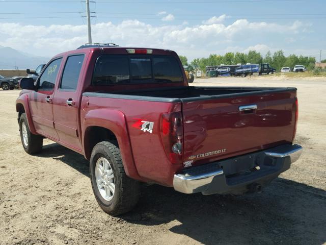 1GCHTDFE4B8133191 - 2011 CHEVROLET COLORADO L RED photo 3