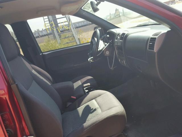 1GCHTDFE4B8133191 - 2011 CHEVROLET COLORADO L RED photo 5