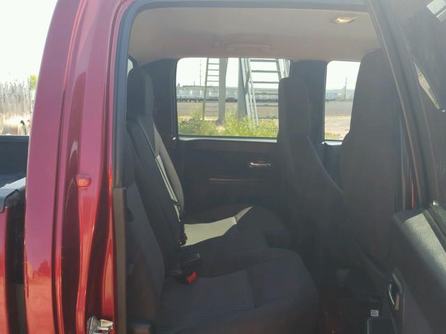 1GCHTDFE4B8133191 - 2011 CHEVROLET COLORADO L RED photo 6