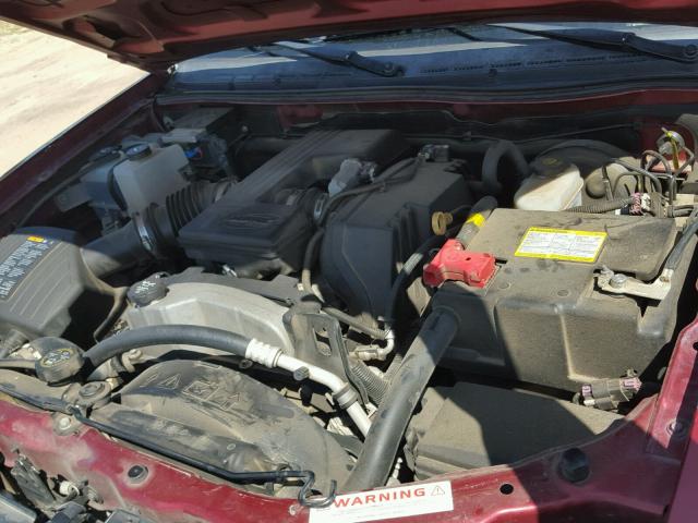 1GCHTDFE4B8133191 - 2011 CHEVROLET COLORADO L RED photo 7