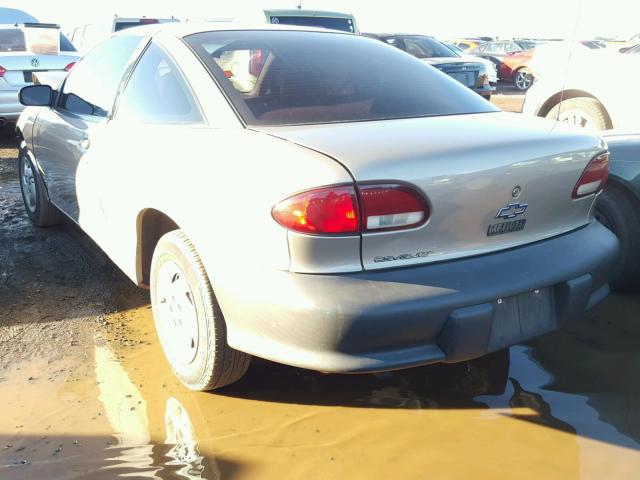 1G1JC1246X7265548 - 1999 CHEVROLET CAVALIER TAN photo 3