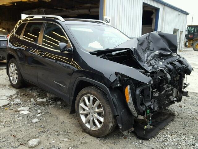 1C4PJLDB6FW761016 - 2015 JEEP CHEROKEE L BLACK photo 1