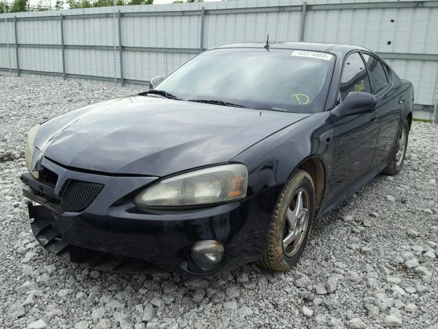 2G2WS522241236700 - 2004 PONTIAC GRAND PRIX BLACK photo 2