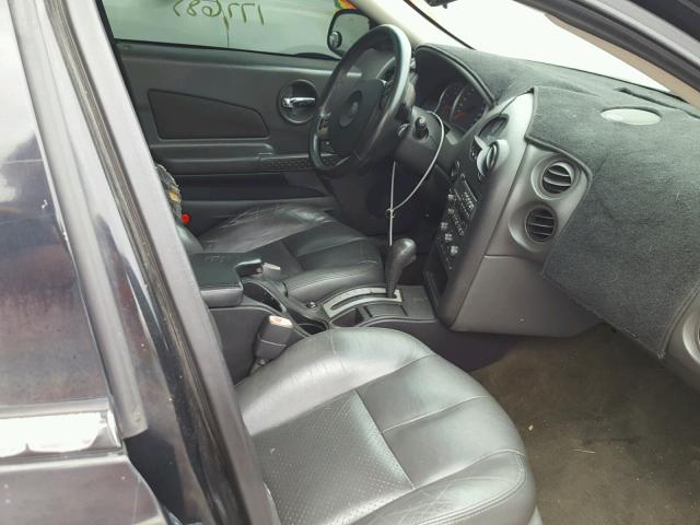 2G2WS522241236700 - 2004 PONTIAC GRAND PRIX BLACK photo 5