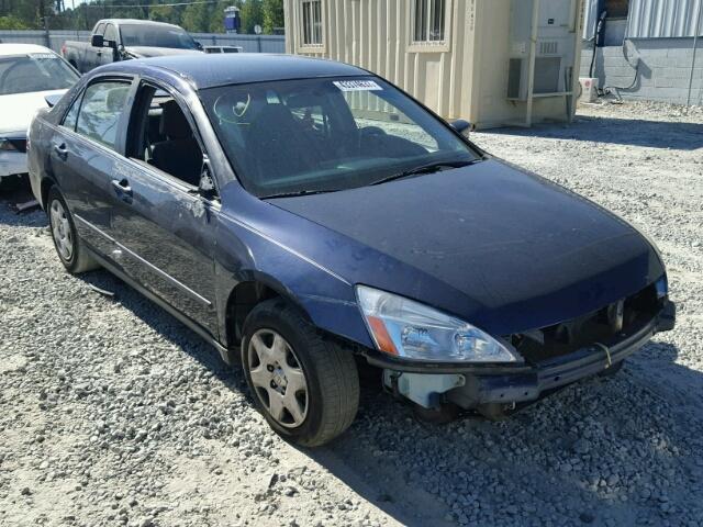 1HGCM56436A173900 - 2006 HONDA ACCORD BLUE photo 1