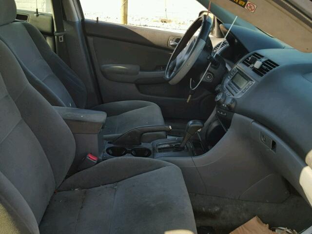 1HGCM56436A173900 - 2006 HONDA ACCORD BLUE photo 5