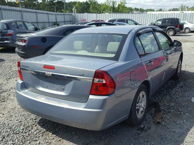1G1ZS57F67F257933 - 2007 CHEVROLET MALIBU LS 蓝色 照片 4