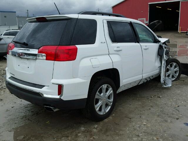 2GKFLNE36H6280516 - 2017 GMC TERRAIN SL WHITE photo 4