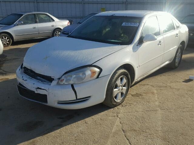 2G1WT58KX69347668 - 2006 CHEVROLET IMPALA WHITE photo 2