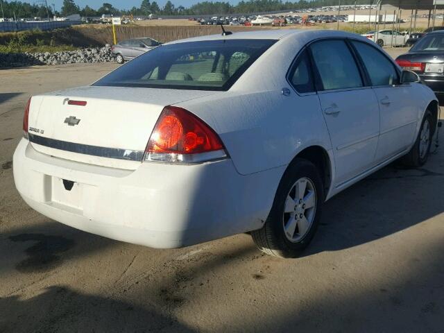 2G1WT58KX69347668 - 2006 CHEVROLET IMPALA 白色 照片 4