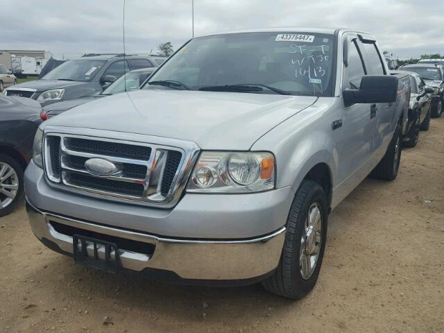 1FTPW12V48FB83049 - 2008 FORD F150 SUPER SILVER photo 2