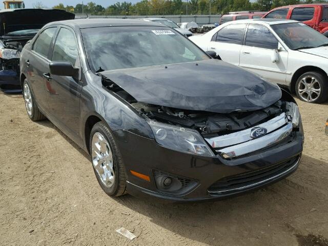 3FAHP0HA0BR208979 - 2011 FORD FUSION SE BLACK photo 1