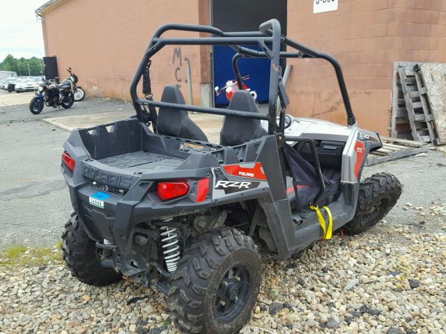 4XAVHE576HB682987 - 2017 POLARIS RZR 570 EP GRAY photo 4