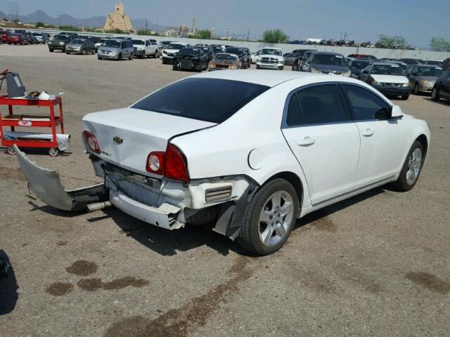 1G1ZC5EB8AF193608 - 2010 CHEVROLET MALIBU 1LT 白色 照片 4