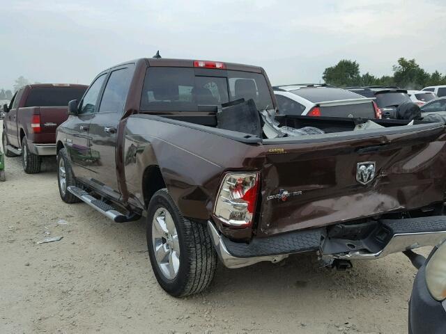 1C6RR6TT3DS700134 - 2013 RAM 1500 SLT BROWN photo 3