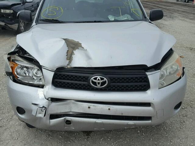 JTMZD33V175045062 - 2007 TOYOTA RAV4 SILVER photo 9