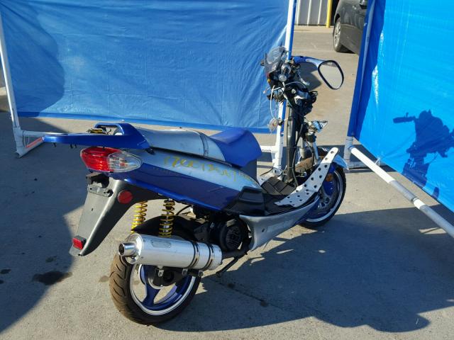 L8YTCKPM6CS100171 - 2012 SCOT SCOOTER BLUE photo 4